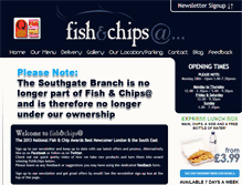 Tablet Screenshot of fishandchipsat.co.uk